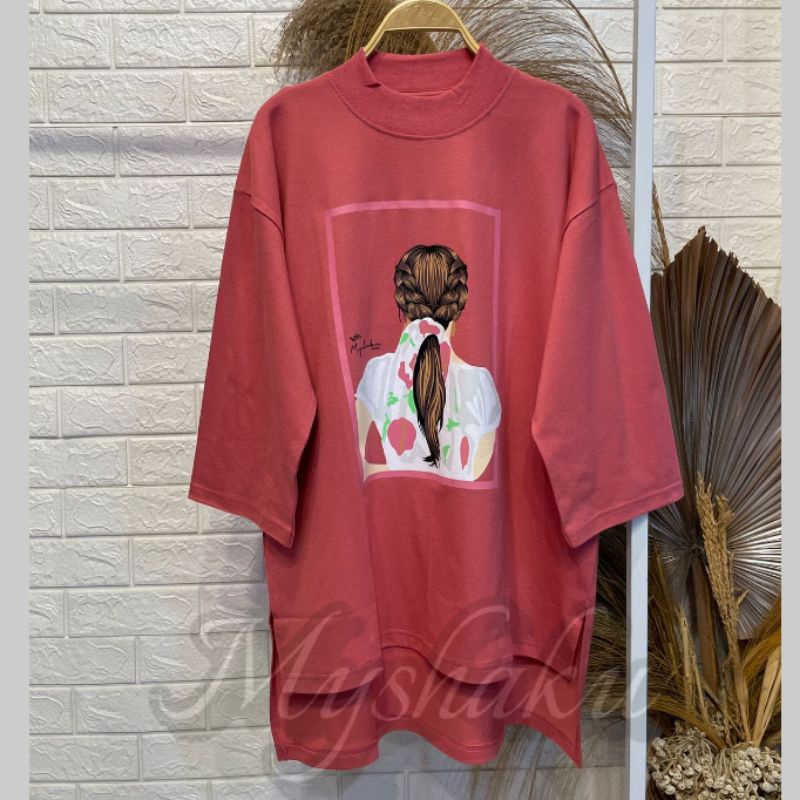 ☑️BEST SELLER ‼️KAOS OVERSIZE MYSHAKU ORIGINAL