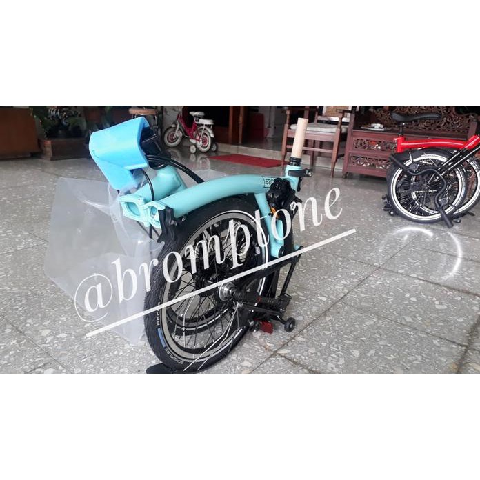 Brompton M6L TURKISH GREEN Black Edition 2020 Folding Bike