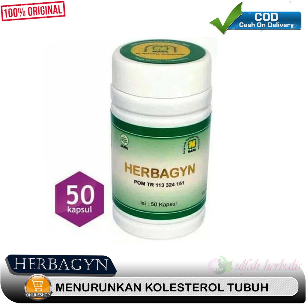 OBAT KOLESTEROL - HERBAGYN NASA HERBAL KOLESTEROL