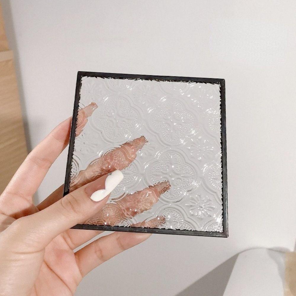 MXBEAUTY Nail Art Display Stand High End Gaya Jepang Manicuring Aksesoris Fotografi Kaca Alat Peraga Menembak Rak Pajangan Kuku