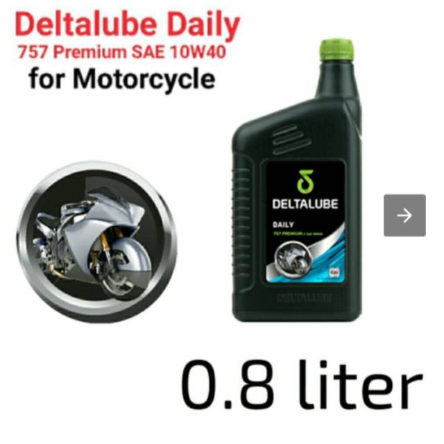 Deltalube SAE 10W40 (0,8 liter)
