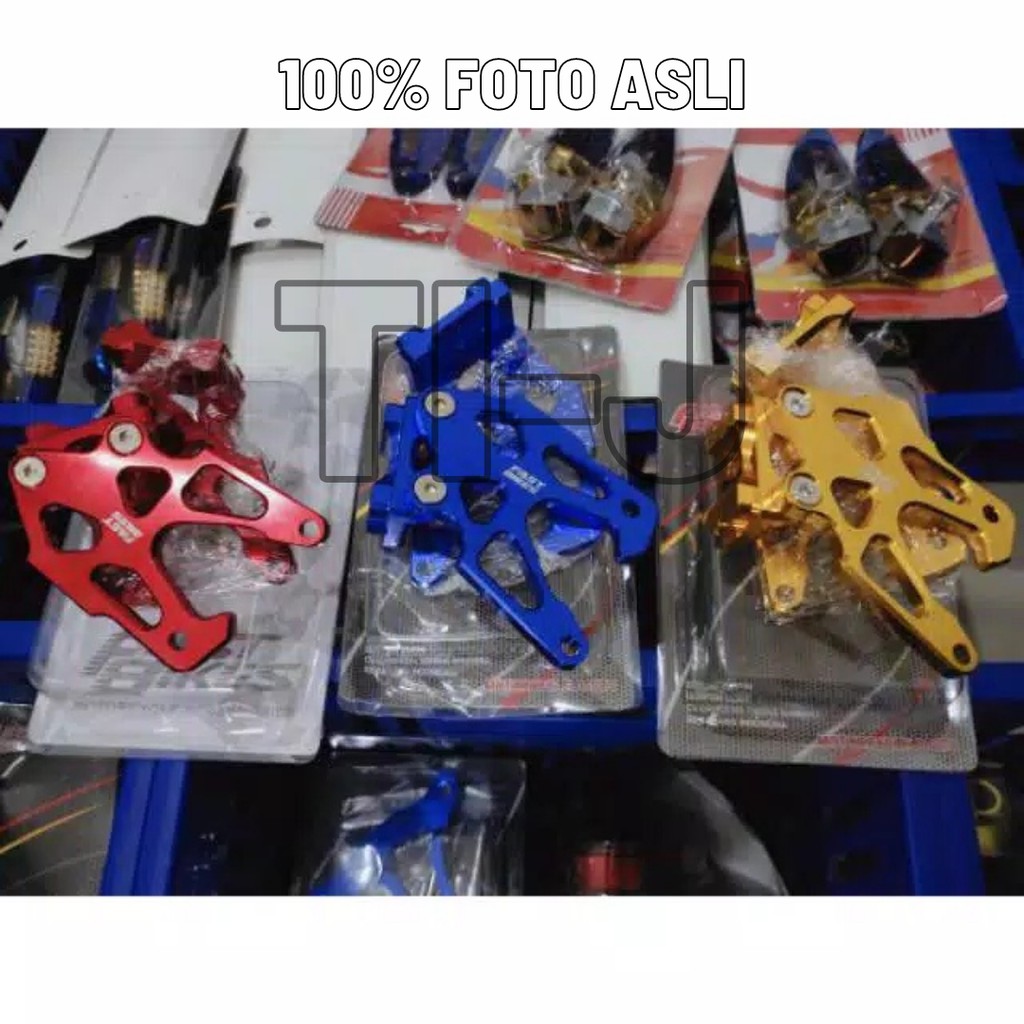 Standhook Setelan Anting variasi Motor Vixion, R15, Satria fu, Mx king, Byson warna Merah, Biru, Gold