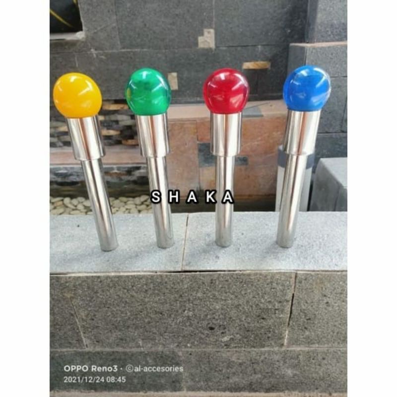 Tongkat persneling stainless mobil truk tuas gigi persneling mobil variasi mobil truk stainless