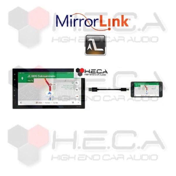 Nakamichi NA-3100i AutoLink Tape Mobil TV Head Unit Double Din + Cam