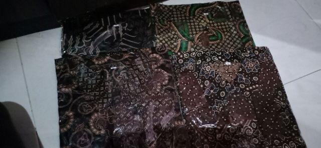 Kemeja Batik Motif Jalu Hijau