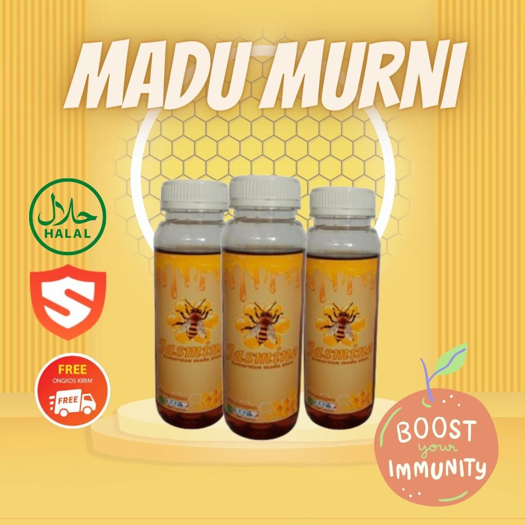 

Madu Murni Asli Hutan Original Jaga Imunitas Tubuh Obat Herbal Kesehatan Premium COD 300 GR