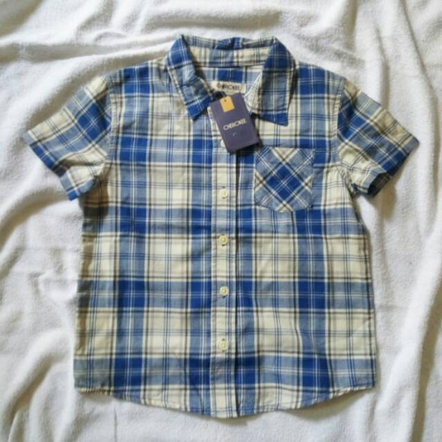 Kemeja anak KOTAK-KOTAK merek Cherokee