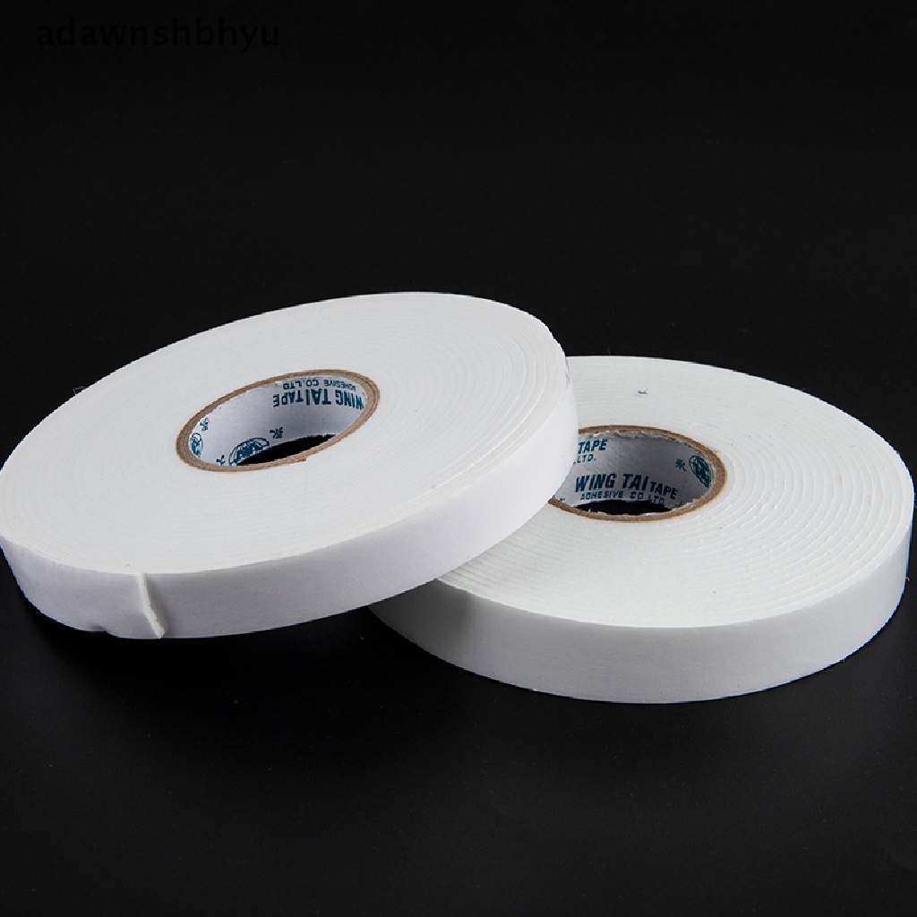 Adawnshbhyu 5M Tape Perekat Super Kuat Busa Double Sided Tape Pad Untuk Pasang Fixing Pad