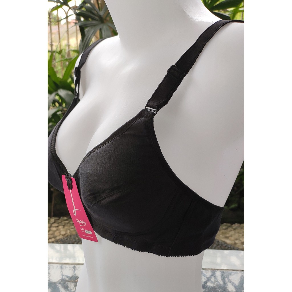 Lydyly - 1 Pcs Sport Bra ( BH ) Berkualitas 4 Ukuran ( Hitam ) ~ Sahabi