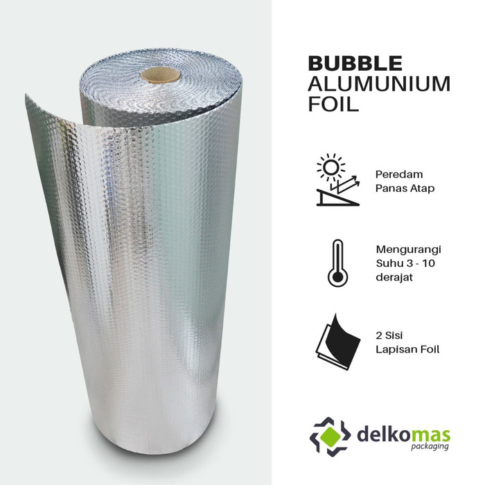Aluminium Foil Bubble | Insulasi Atap | Peredam Panas Atap ROLL
