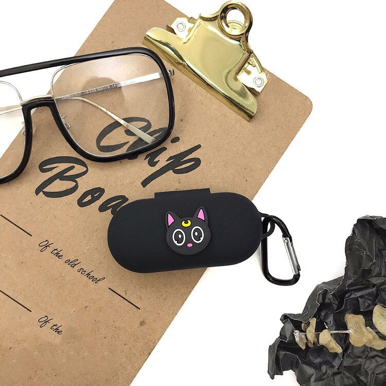 【ready stock】Black Silicone Earphone Case For Huawei Freebuds 3i Wireless Protective Case with Keychain