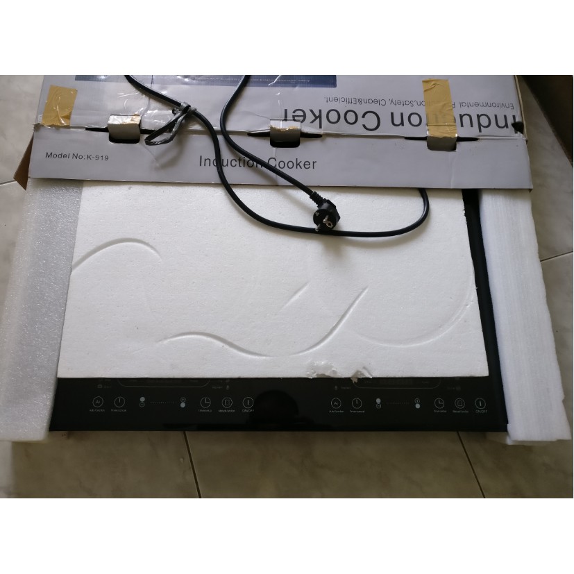 KOMPOR LISTRIK KUCHE K-919 (Second rasa Baru) Gress 99% / made in germany / kompor induksi / kompor listrik murah / kompor murah