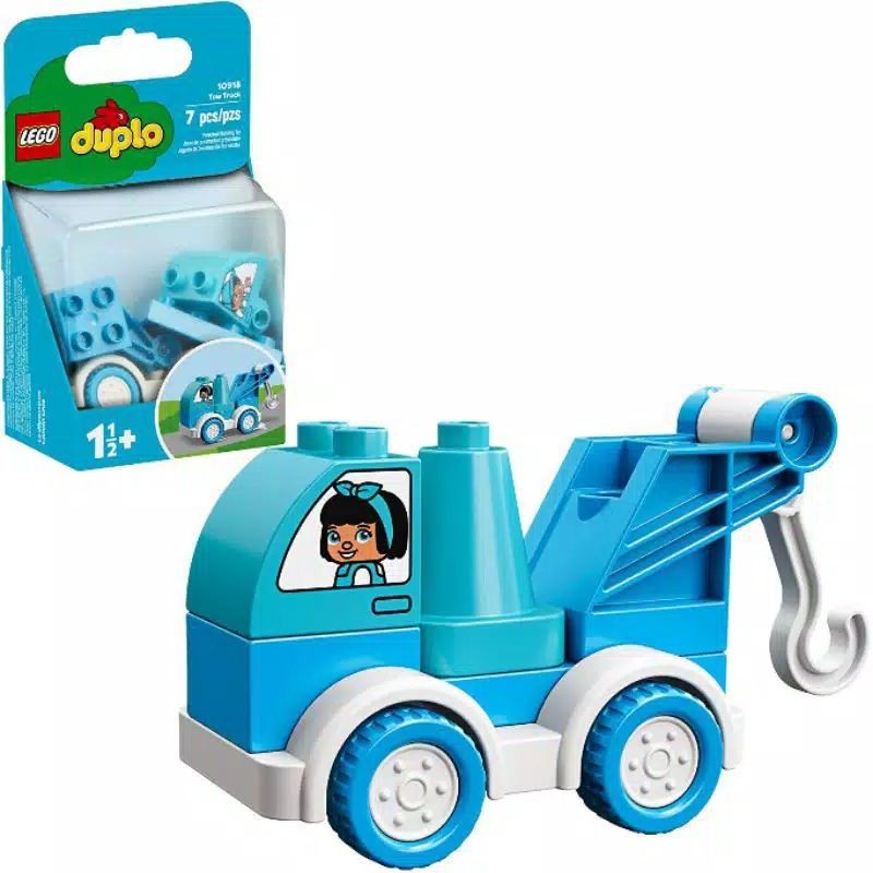 ORI original Lego duplo 10917 10918 my first fire truck tow balok bloks blocks mega hadiah kado anak