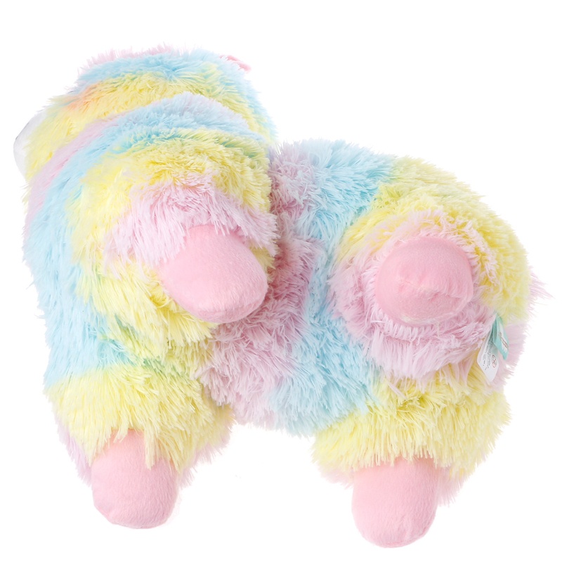 Mary Rainbow Alpaca Plush Toy Lama Untuk Boneka Cotton Stuffed Animal Toys