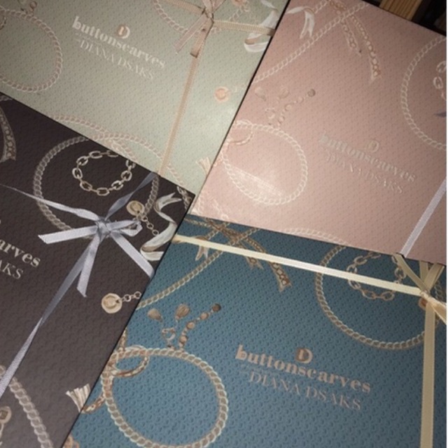 Buttonscarves The Chain Series ORI (NEW + BOX) FREE GIFT