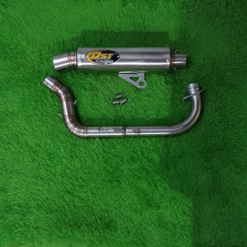 Knalpot Mio, Beat, Vario 130-200cc Original Dst racing exhaust Fre laser nama
