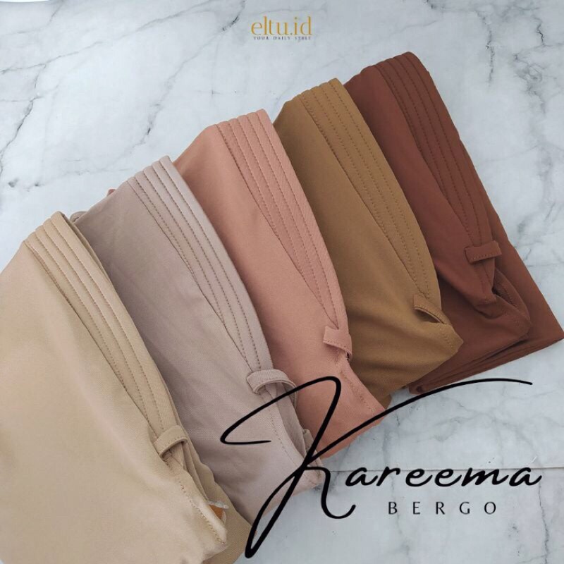 JILBAB TALI INSTAN KAREEMA BERGO BY ELTU