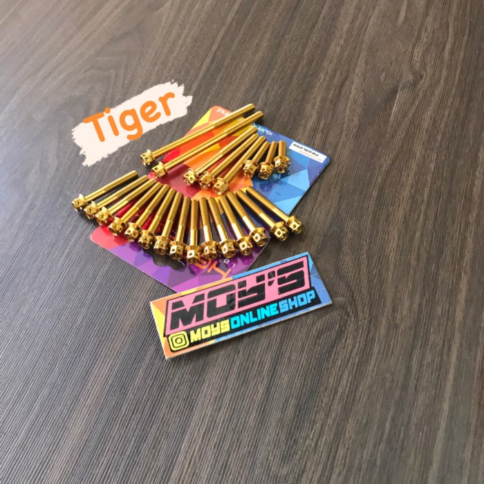 Termurah Baut probolt blok mesin tiger kanan kiri original Heng