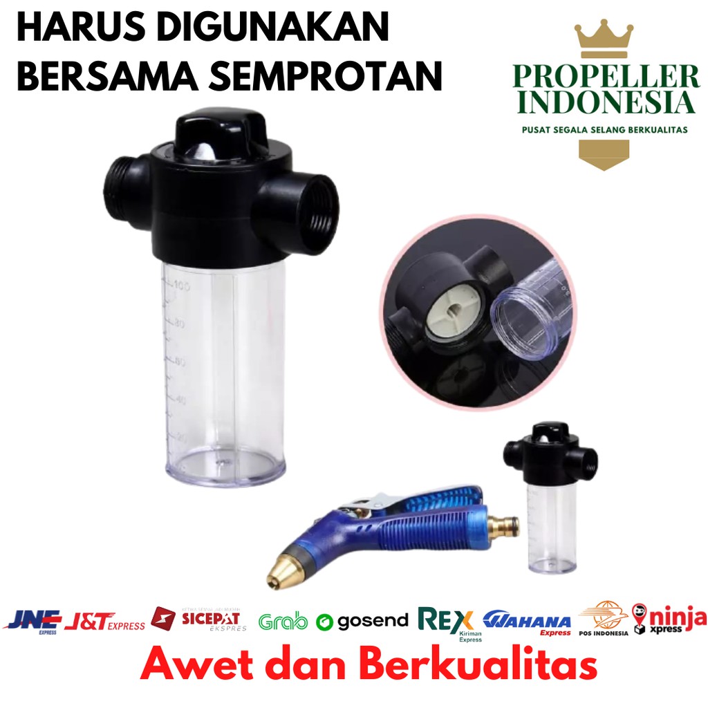 Tempat Sabun Semprotan Panci Busa Semprotan Pistol Multifungsi 100ML