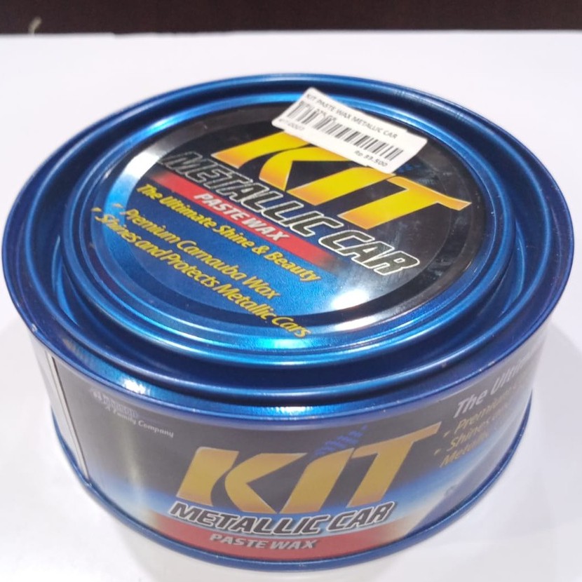 KIT Paste Wax Metallic Car Biru 225 gr
