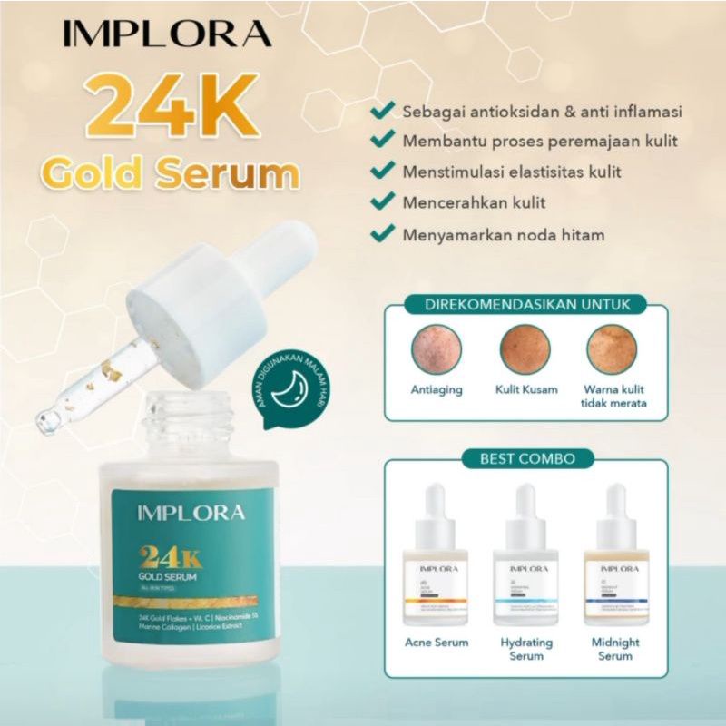 IMPLORA 24K GOLD SERUM