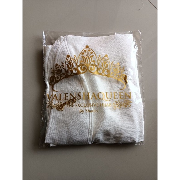 KHIMAR DENARA XL ORIGINAL VALENSHA QUEEN-Broken white