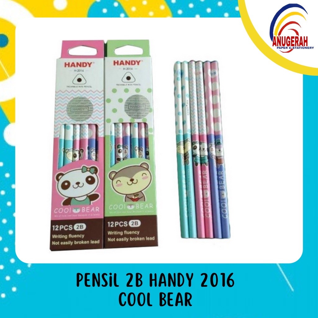 

PENSIL 2B HANDY 2016 COOL BEAR (LSN)