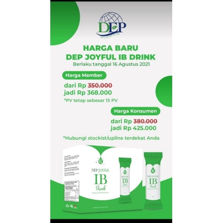 (COD PROMO TERMURAH) JOYFUL IB DRINK NUamoorea  BY PT.DEP