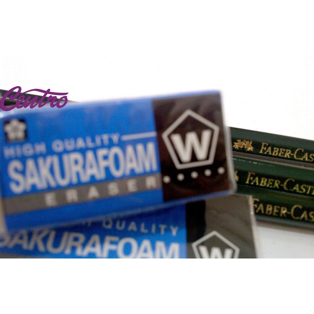 SAKURA FOAM ERASER/ SAKURA PENGHAPUS UKURAN KECIL