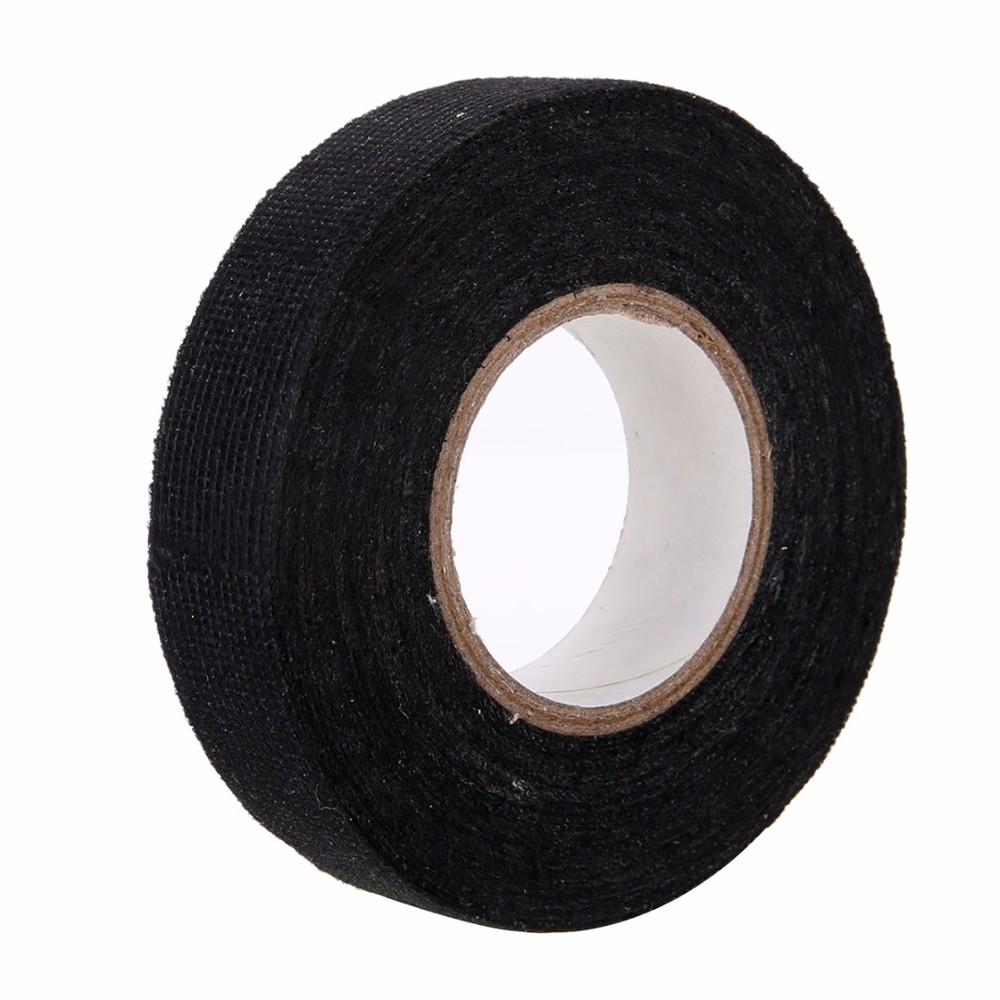 Lakban Kabel Listrik Adhesive Cloth Wiring Tape 19mm - Mayitr AG