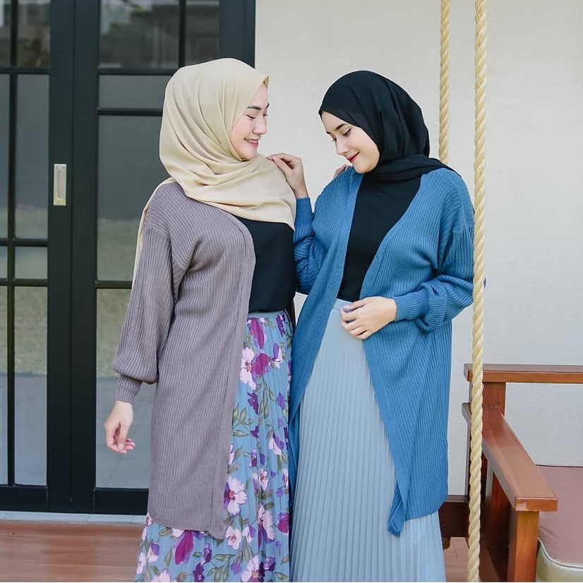 Cardigan Oversize Zahira Balonny kardigan Rajut