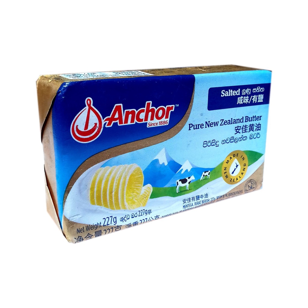 

anchor salted butter 227 gr mentega asin