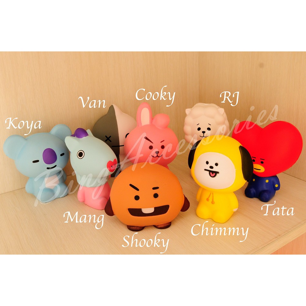 Squishy BTS Squishi BT21 Slow Rising HM0264 Shopee Indonesia Squishy BTS Squishi BT21 Slow Rising HM0264 Shopee Indonesia