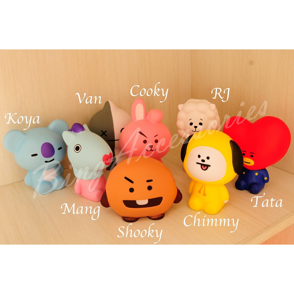  Squishy BTS  Squishi BT21 Slow Rising HM0264 Shopee Indonesia