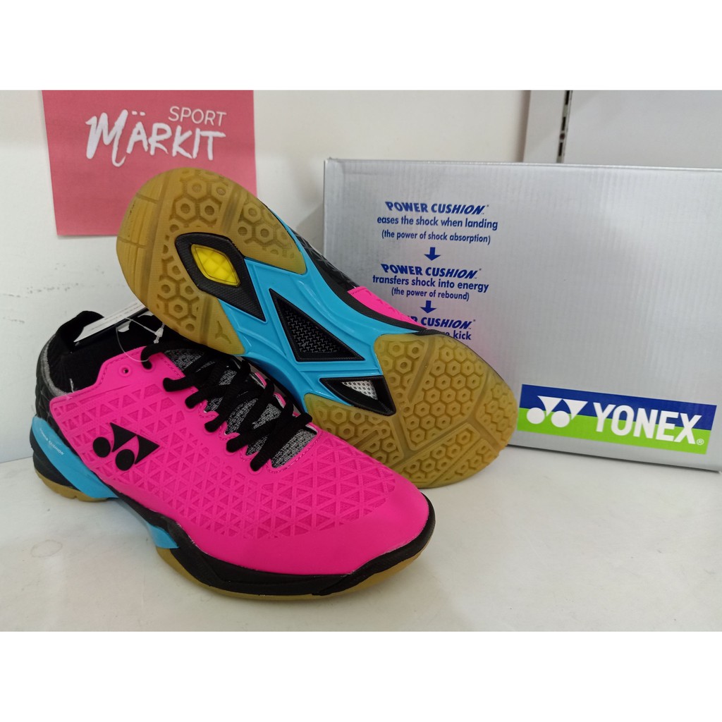 Badminton Yonex Power Cushion Eclipsion Z pink blue