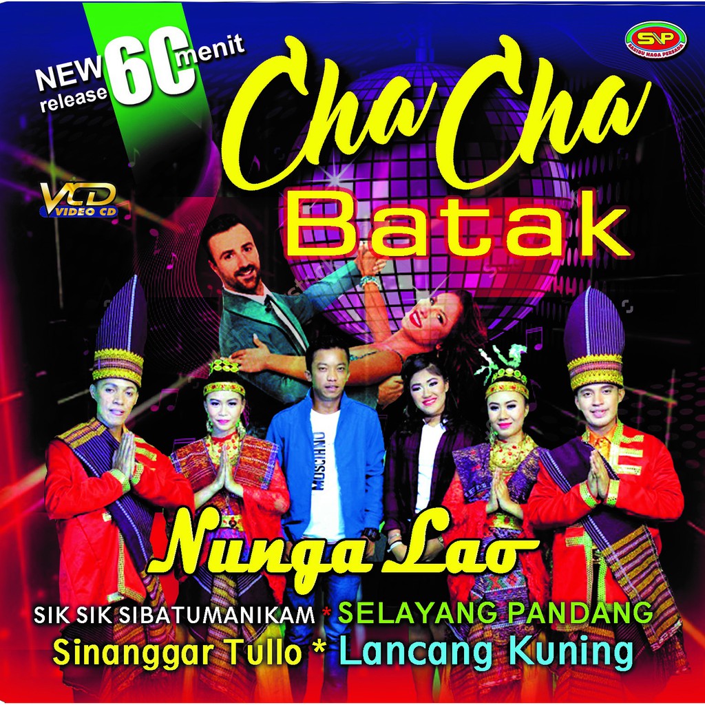 Kaset VCD Original 60 Menit Cha CHa Nonstop Batak Frans Cindy