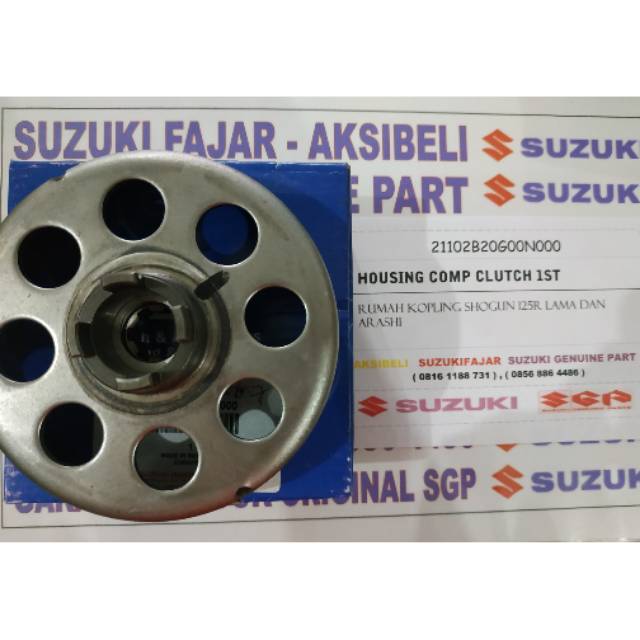 Rumah Kopling Shogun 125R lama dan Arashi 125