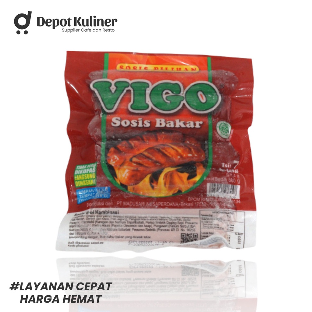 Sosis Bakar Vigo isi 7 pcs