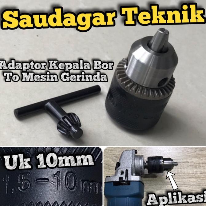 Adaptor Bor Ke Gerinda 10mm 13mm Adapter Gerinda Ke Bor Termurah