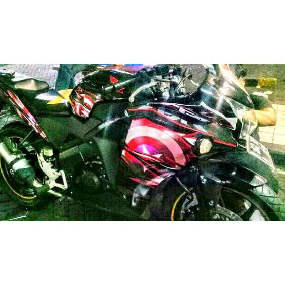 Kirim Langsung 97d Sticker Striping Decal Stiker Old Cbr 150