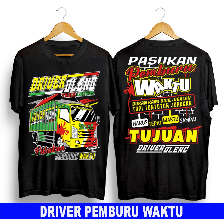 Kaos Distro Driver Truk Kata Kata Driver Muda