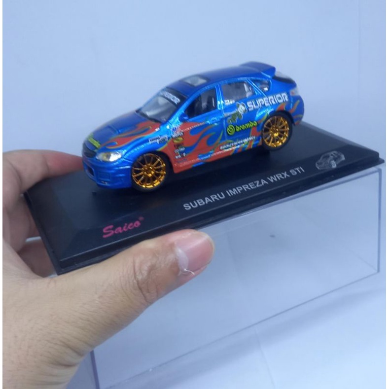 diecast miniatur mobil Subaru Impreza 1:43
