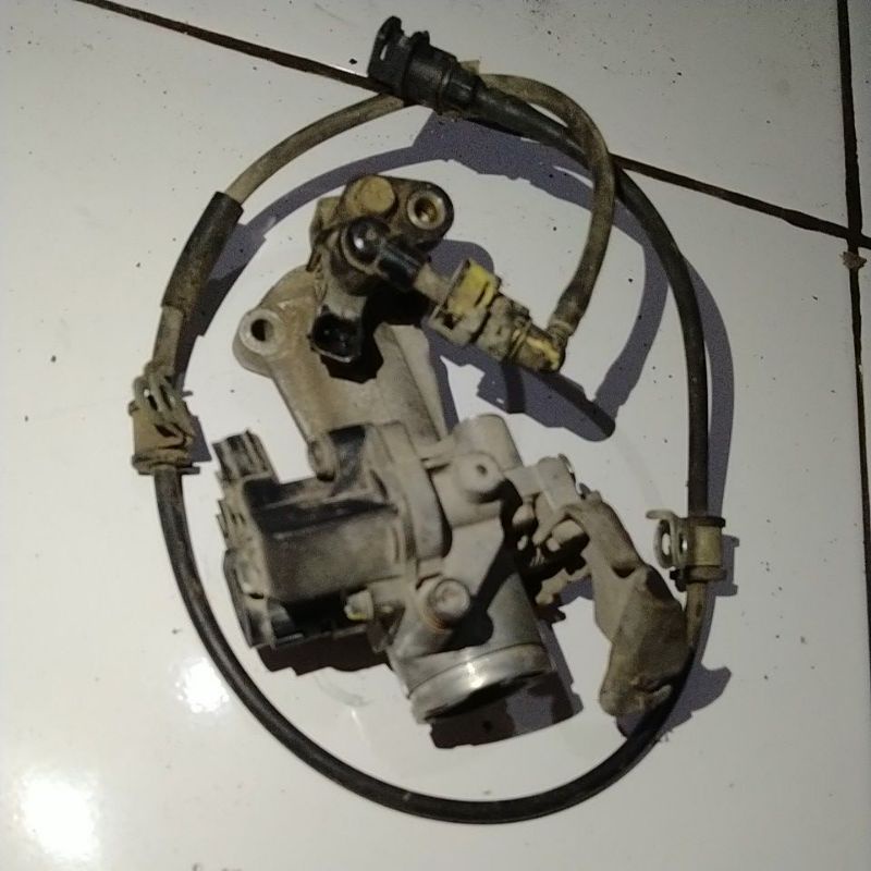 Thortle body injeksi Vario 125 Old original lepasan motor