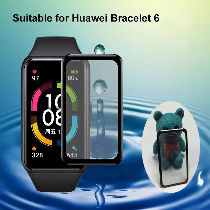 Anti Gores Huawei Band 8 Huawei Band 7 Huawei Band 6 Honor Band 6 - 3D Screen Protector