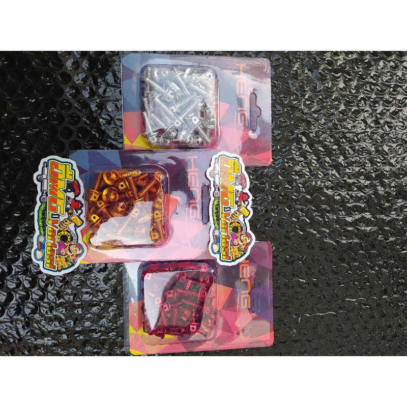 BAUT PROBOLT VISOR  HENG BAUT VISOR AEROX SATRIA VIXION NINJA R NINJA RR DRAT 8 HARGA PERBIJI