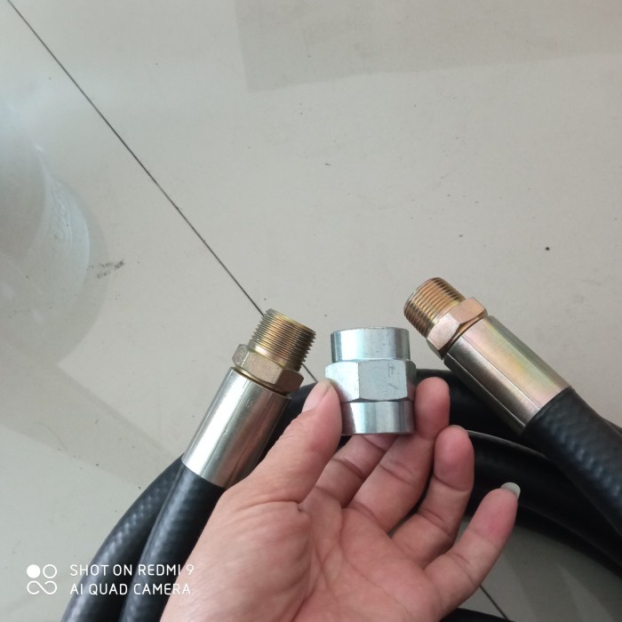 Unik selang pom pertamini penyambung selang pom 4 mtr Murah