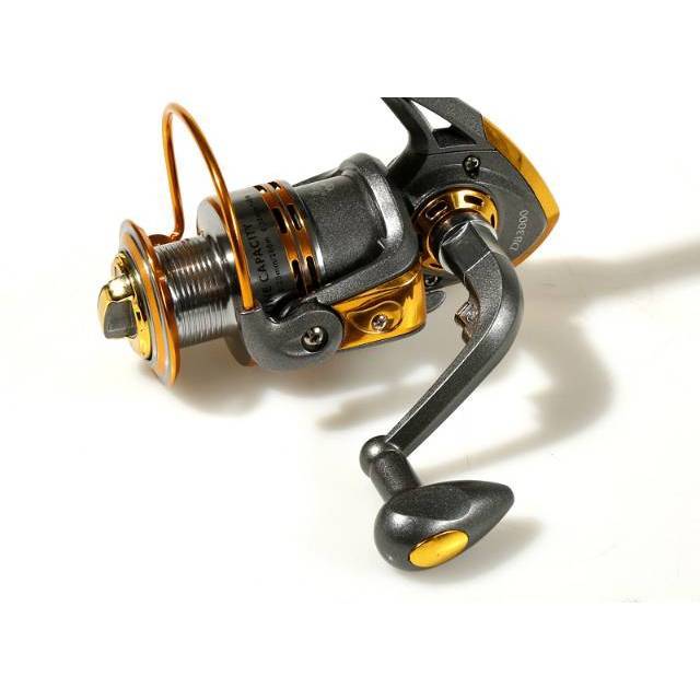 Debao Gulungan Pancing DB3000A / reel pancing db3000a Metal Fishing Spinning Reel 10 Ball Bearing