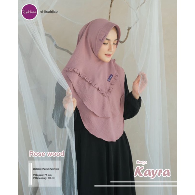 Bergo Kayra Ellisa hijab