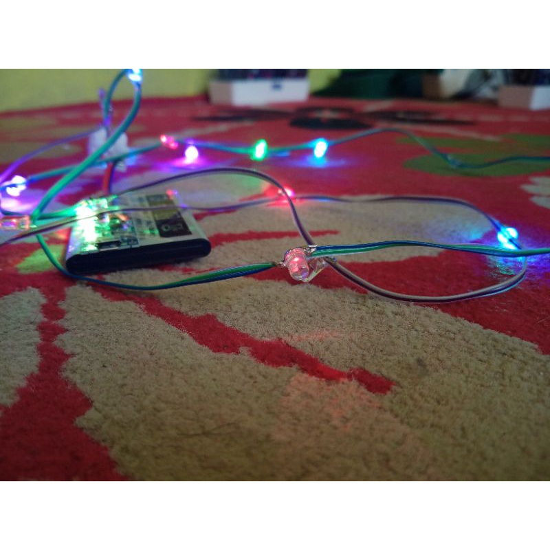 Brezybeauty05 Lampu Layangan 5Mm Rgb Led Kecil