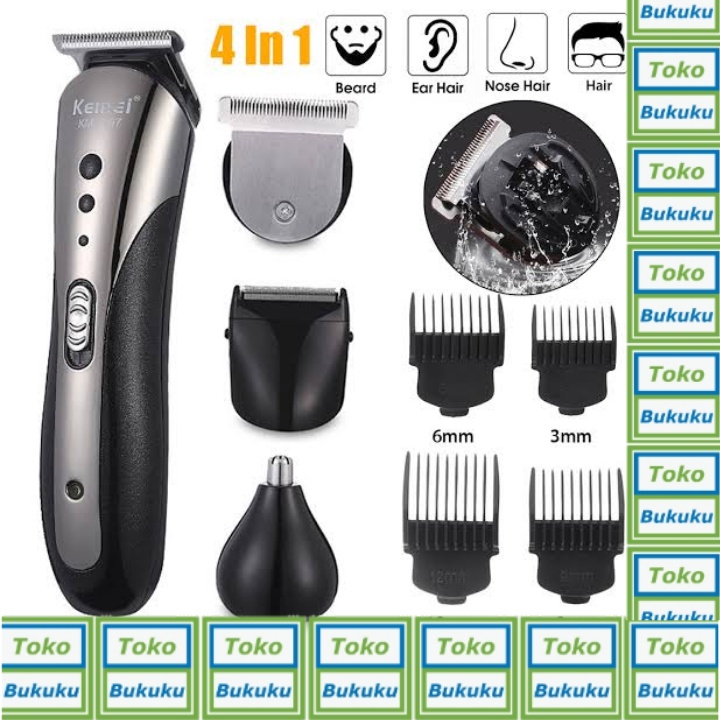 Clipper kemei km-1407 3 in 1 mesin cukur rambut kemei / kepala pisau cukur